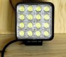 Feu de travail Carré 16 leds 4000 Lumens  FTL0081