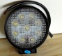 L0076-Feu de travail Rond  leds 2000 Lumens