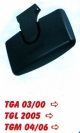 Glace rétro accostage TGA-TGL-TGM réf 4413520351